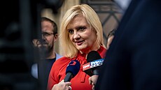 Povolební jednání zástupc STAN a SPOLU po krajských volbách ve stedních...