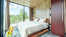 Interiér navrhla londýnská spole�nost Buster & Punch.