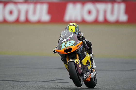 Filip Sala bhem Velké ceny Japonska Moto2.