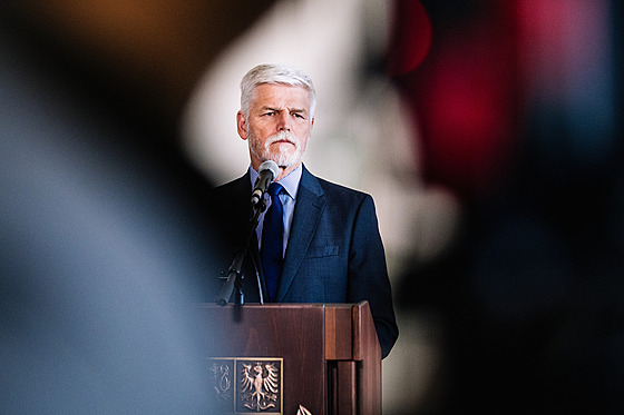 Tisková konference po jednání s prezidentem Petrem Pavlem. (28. b�ezna 2024)