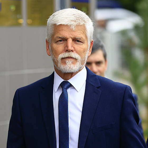 Prezident Petr Pavel zahájil svou náv�t�vu Brna v Národním ú�adu pro...