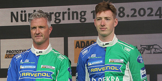 Ralf Schumacher se synem Davidem (srpen 2024)