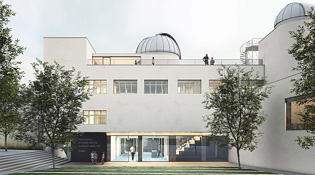 Na velkorysý vstup do budovy navazuje hala s moderní pokladnou, posezením,...