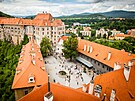 �esk� Krumlov byl hlavn�m s�dlem Old�icha II. z Ro�mberka.