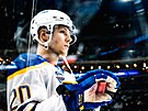 Jií Kulich po prohe Buffalo Sabres s New Jersey Devils.