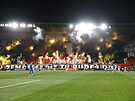 Choreo bhem praského derby Slavie se Spartou.