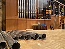 Rozebrn a sthovn varhan z Domu kultury msta Ostravy