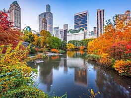 V parku m��ete obdivovat osm um�lých rybník�, zoo, spousty luk a malé lesoparky.