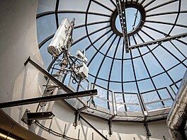 BTS Vodafonu v kupoli hotelu Don Giovanni