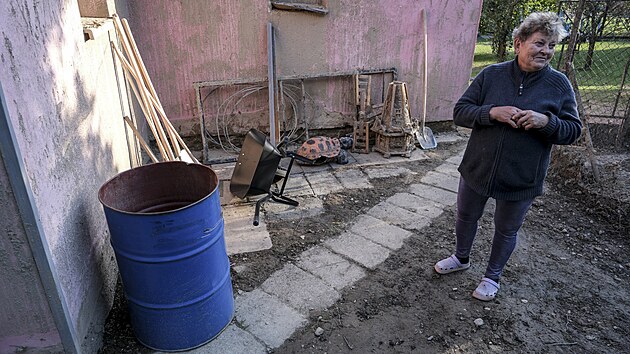 V Holovicch jsou vyplaven destky domcnost. Ti domy ek demolice. Jin pijdou o sv pokozen sti. Vlasta Mikov z holovick sti Hejnov je majitelkou domu pod svahem, kter se u hbe.