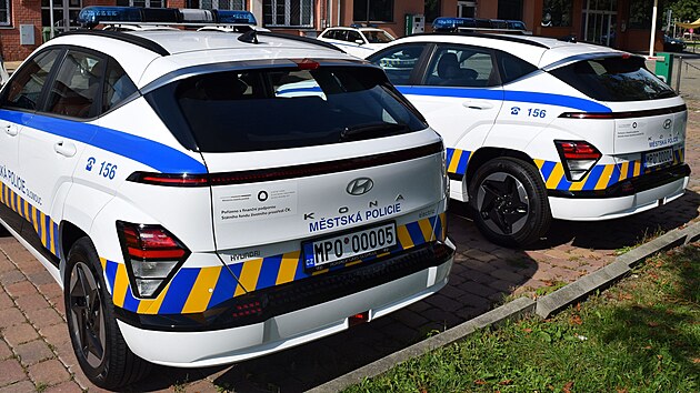 Nov vozy olomouck mstsk policie.