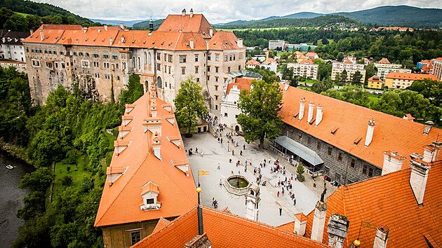 esk Krumlov byl hlavnm sdlem Oldicha II. z Romberka.