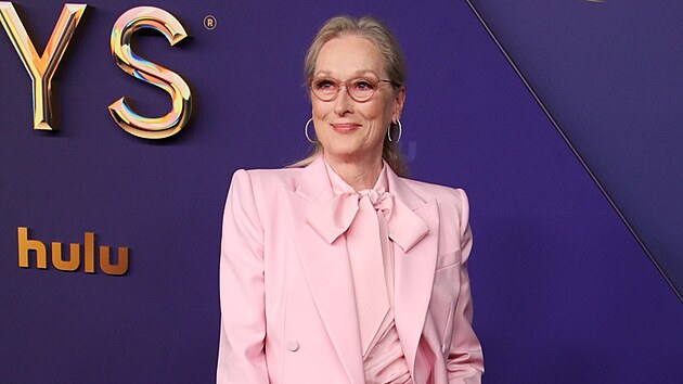 Meryl Streepov� na p�ed�v�n� cen Emmy, Los Angeles, USA (15. z��� 2024)