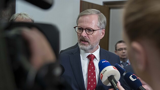 Premiér a předseda ODS Petr Fiala