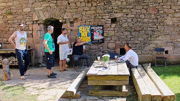 Nvtvnci akce Rudnk ije! si prohldli bval pivovar Kluge. (24. srpna 2024)