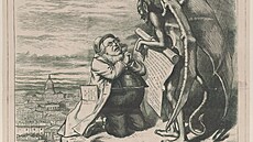 Thomas Nast: Horace Greeley a Satan (18. srpna 1872)