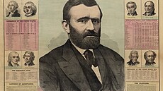 Pedvolební plakát Ulyssese Granta (1872)