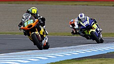 Filip Sala (12) bhem Velké ceny Japonska Moto2.