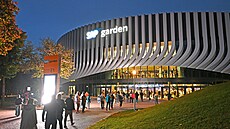 SAP Garden v Mnichov�, která je domovem pro basketbalový Bayern i hokejový Red...