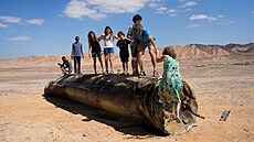 Sesteleno. Udláme si fotku. Izraelci lezou na trosky znekodnné íránské...