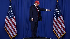 Donald Trump bhem kampan ve mst Juneau ve Wisconsinu (6. íjna 2024)
