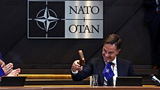 Mark Rutte se stal novým generálním tajemníkem NATO (1. íjna 2024)