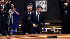 Mark Rutte se stal novým generálním tajemníkem NATO (1. íjna 2024)