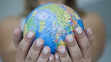 Glóbus Zem  ilustraní snímek