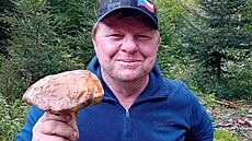 Houba Radek Kuba ze alkovic podnikl úspný výlet do Hostýnských vrch....