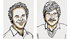 Screenshot z letoního oznámoení vítz Nobelových cen v oblasti fyziologie a...