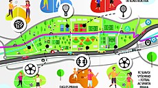 Vizualizace Sportovního údolí Kr�