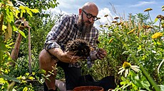 Zahradník Tomá� Trejbal radí, jak si namno�it trvalky a sou�asn� udr�ovat...