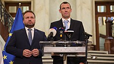 Ministr práce a sociálních vcí a doasn pro místní rozvoj Marian Jureka...
