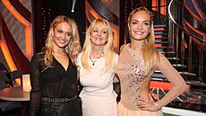 Ta�ána Kucha�ová se svou matkou a sestrou Livií ve StarDance (2013)