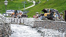 Italské m�sto Cervinia zasáhla povode�. (1. �evence 2024)