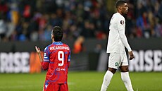 Plzeský útoník Ricardinho bhem zápasu s Ludogorcem.