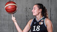 Elika Hálová v dresu Sokola Hradec Králové