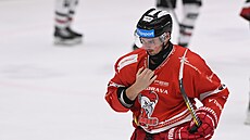 Jakub Orsava z Olomouce, autor dvou gól do sít Sparty v první tetin.