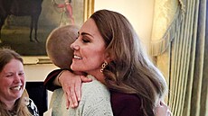 Princezna Kate a Liz Hattonová p�i setkání ve Windsoru (2. �íjna 2024)
