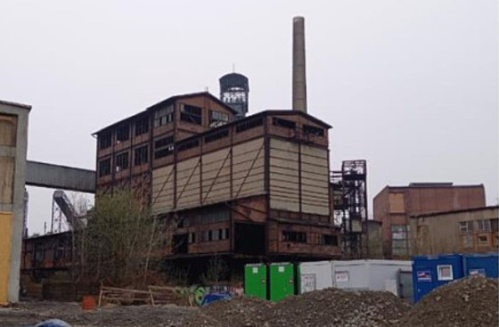 Objekt památkov� chrán�né n�kdej�í t�ídírny uhlí v Dolních Vítkovicích, kde má...