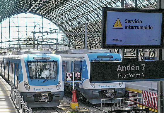 Argentinská eleznice. Ilustraní snímek