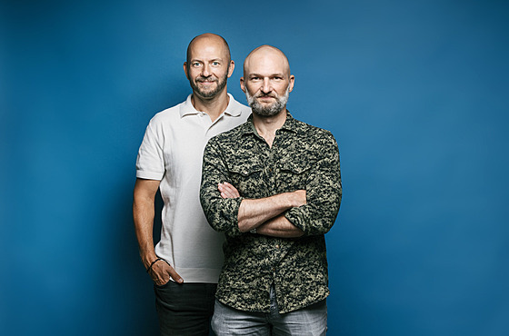 Martin Moravec (vlevo) a Adam Dolník