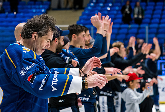 Kladno, 13. 10. 2024. Rytí�i Kladno - HC Olomouc. Domácí Jaromír Jágr p�i...
