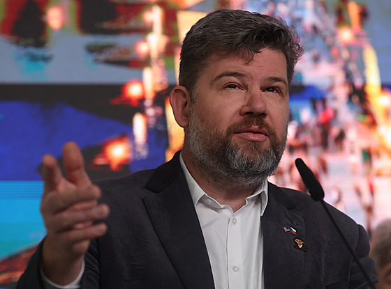 Nám�stek pra�ského primátora Ji�í Pospí�il. (18. �íjna 2024)