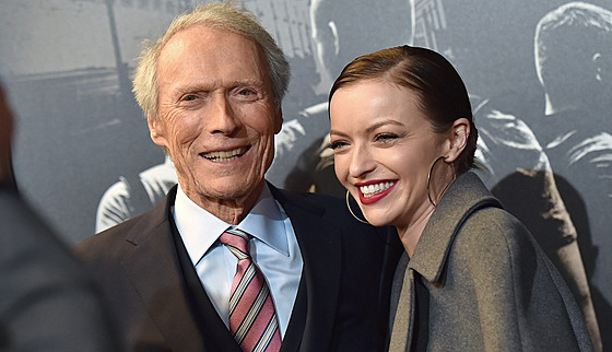 Clint Eastwood a jeho dcera Francesca (Los Angeles, 2018)