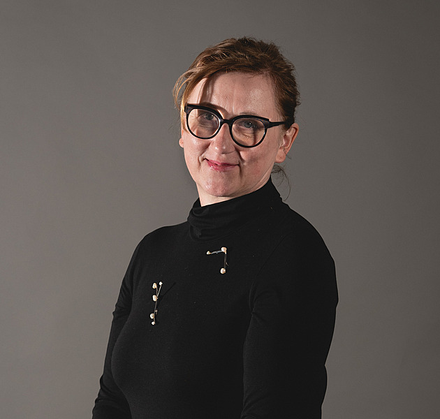 Zdena Koleková. Na snímku studentky FUD UJEP Sáry Chalupové má profesorka...