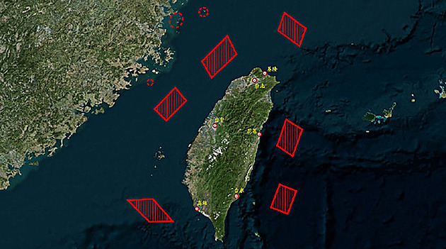 Čína zahájila další vojenské cvičení kolem Tchaj-wanu. Vede je ze všech směrů