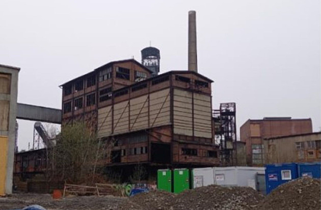 Objekt památkov chránné nkdejí tídírny uhlí v Dolních Vítkovicích, kde má...