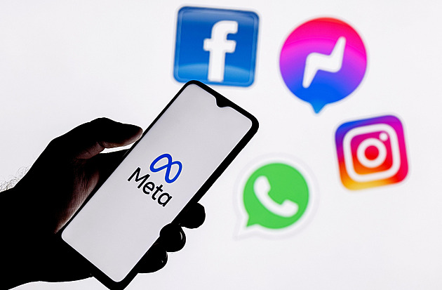 Aplikace od Mety postihly výpadky, vázl Facebook nebo Instagram i v Česku