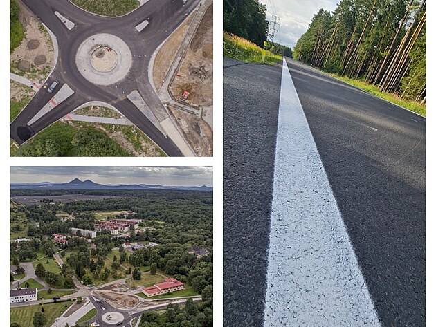 V�stavba kruhov�ho objezdu Ralsko Ku��vody